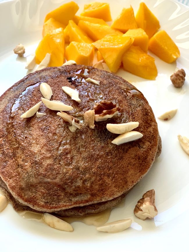 Finger Millet (Ragi) Coconut Pancakes | Gluten and Dairy Free