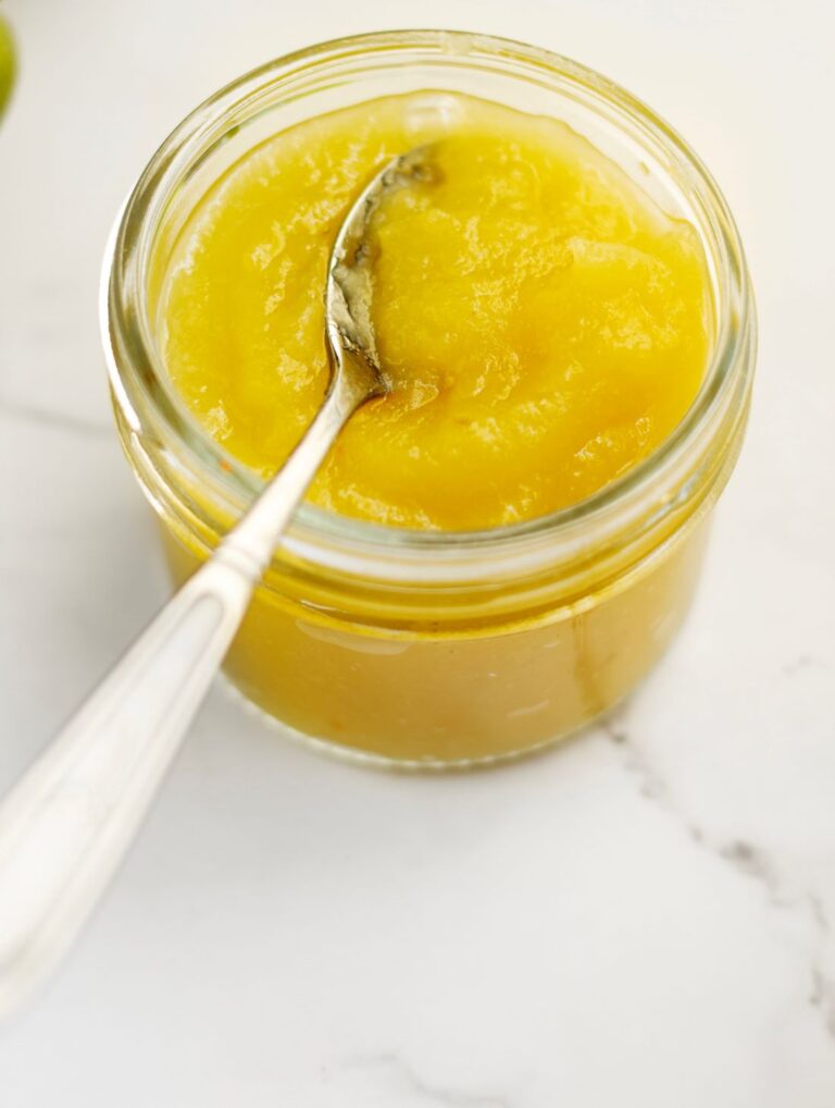 Easy Apple Puree with Cinnamon